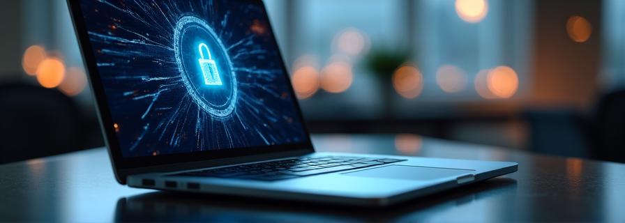 Representación conceptual de protección de datos y seguridad digital